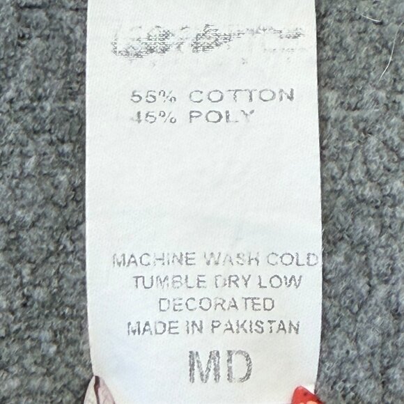 Caesars Atlantic City Long Sleeve Raglan Sweatshirt Women M Gray Pink - Picture 6 of 7